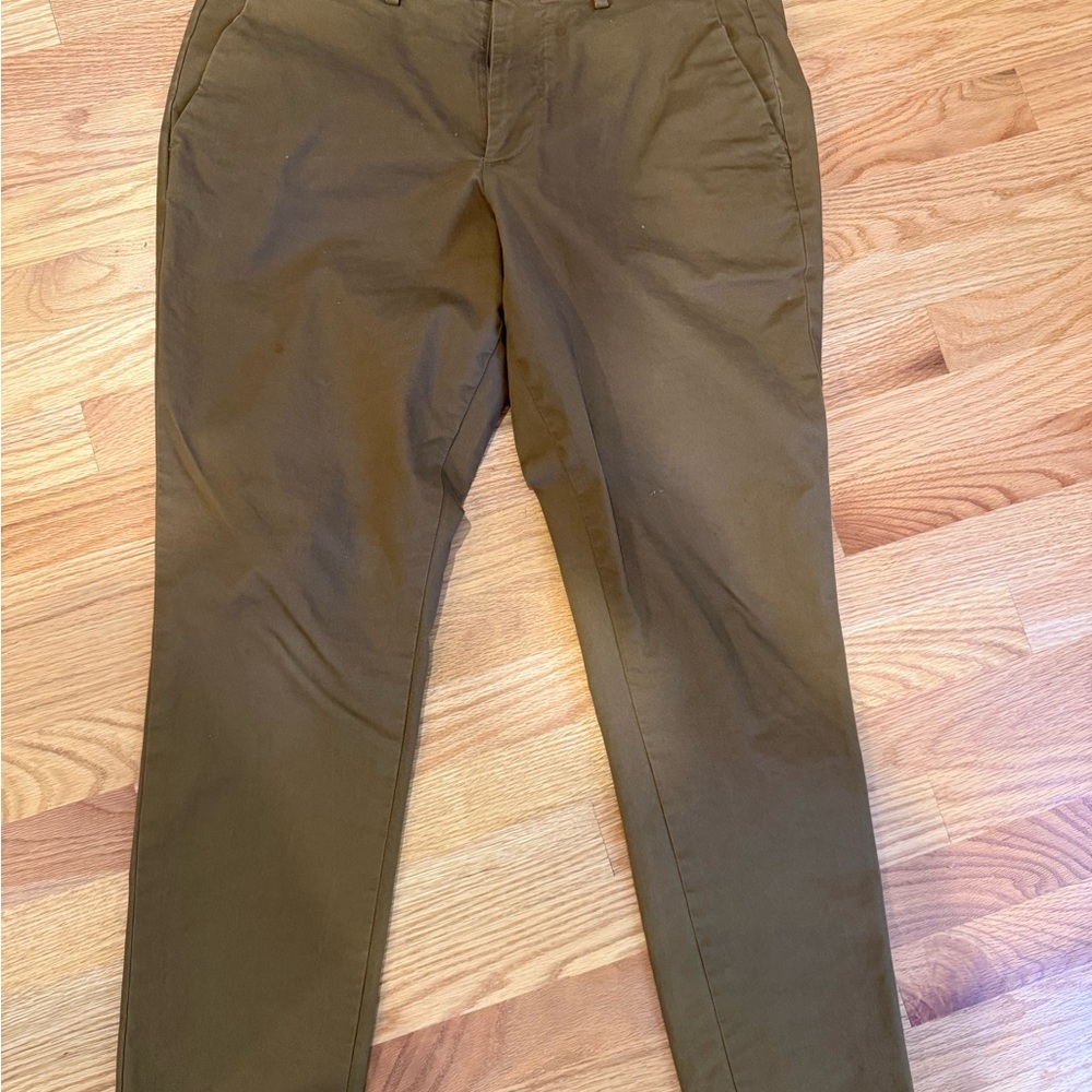 GAP Brown Chinos Slim Fit Cotton 34x32